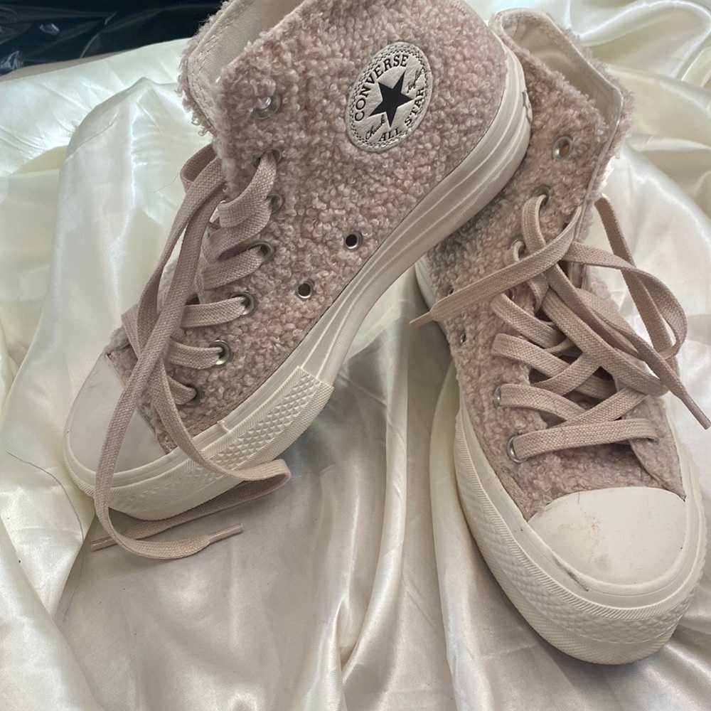 Woman’s Cozy Club Platform Chuck Taylor All Star